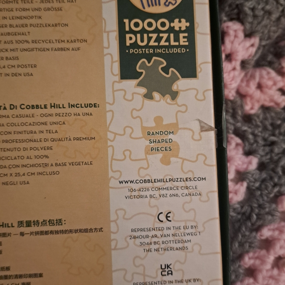 Cobble Hill Whale Puzzle 1000 Pieces 🧩 - Picture 2 of 4